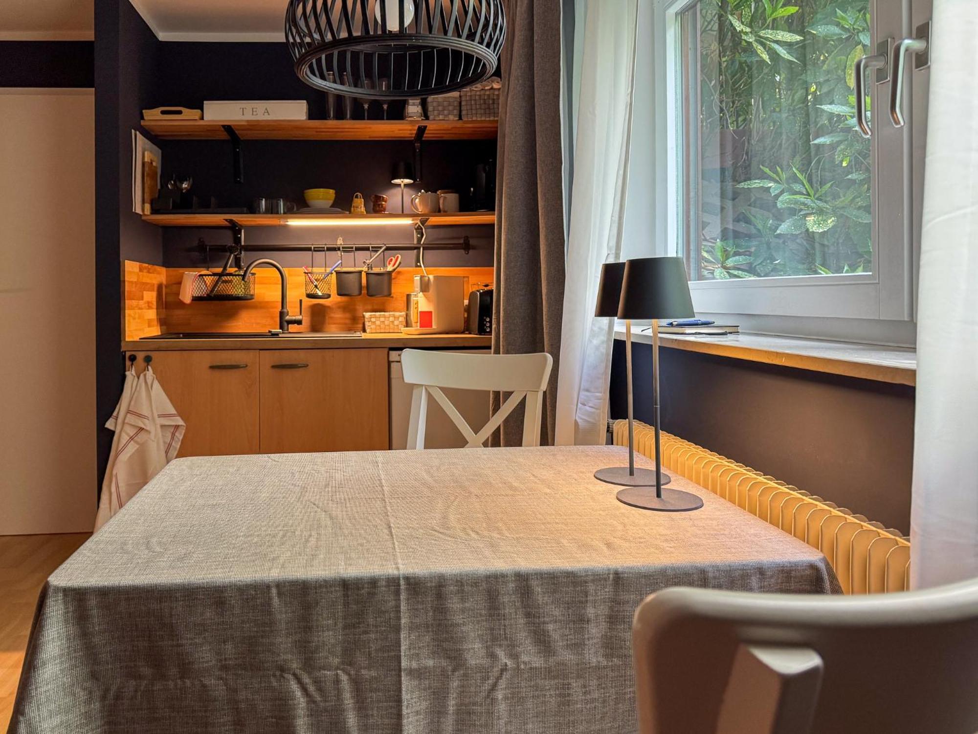Apartment Parkplatz Garten Rad-Garage Freiburg im Breisgau Eksteriør billede