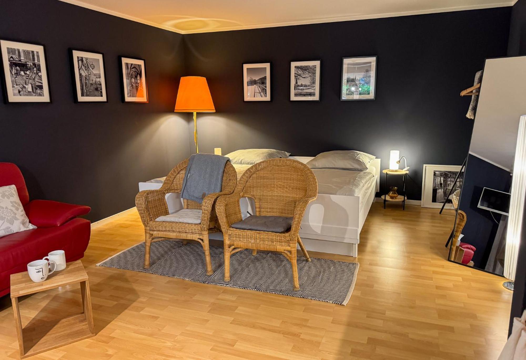 Apartment Parkplatz Garten Rad-Garage Freiburg im Breisgau Eksteriør billede