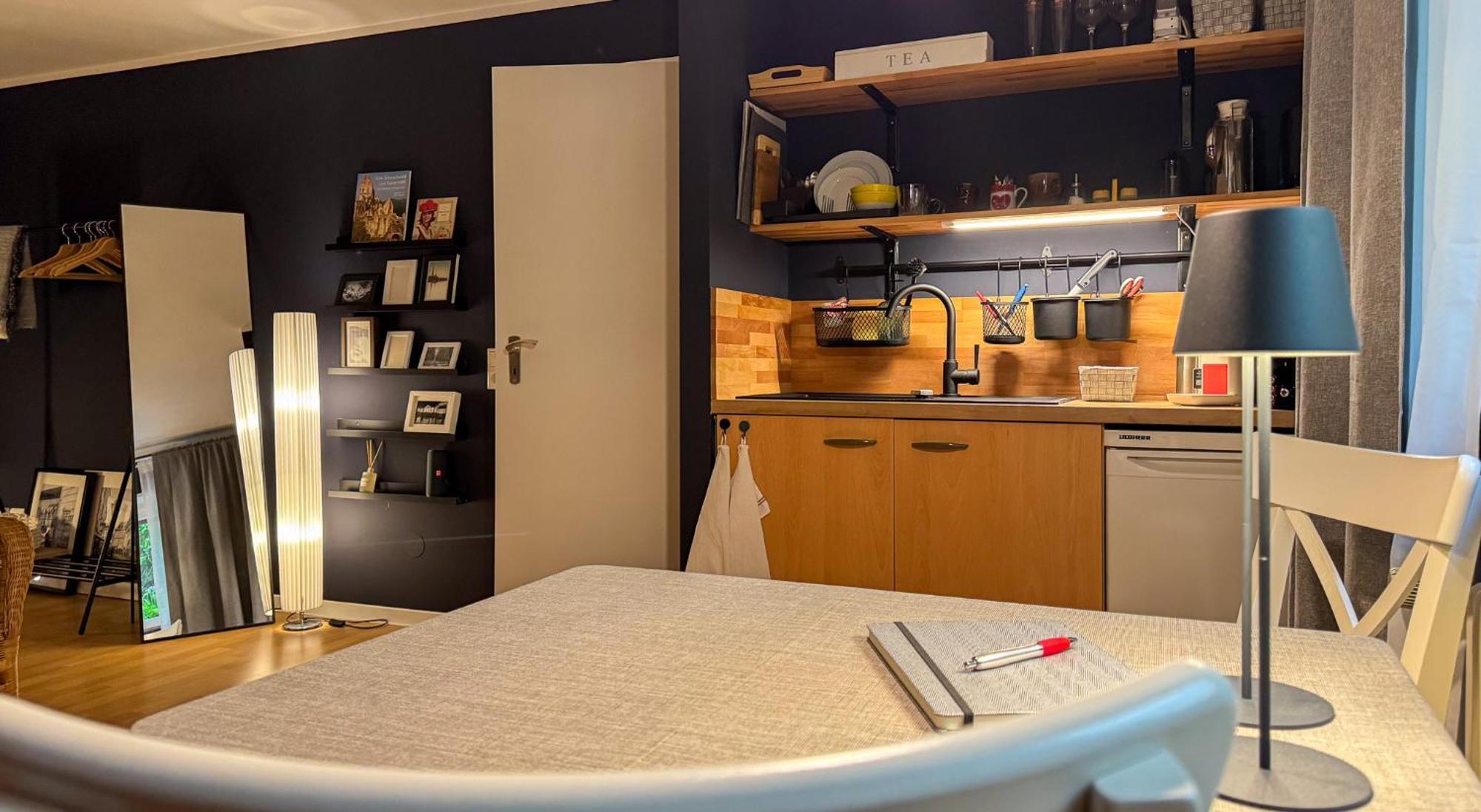 Apartment Parkplatz Garten Rad-Garage Freiburg im Breisgau Eksteriør billede
