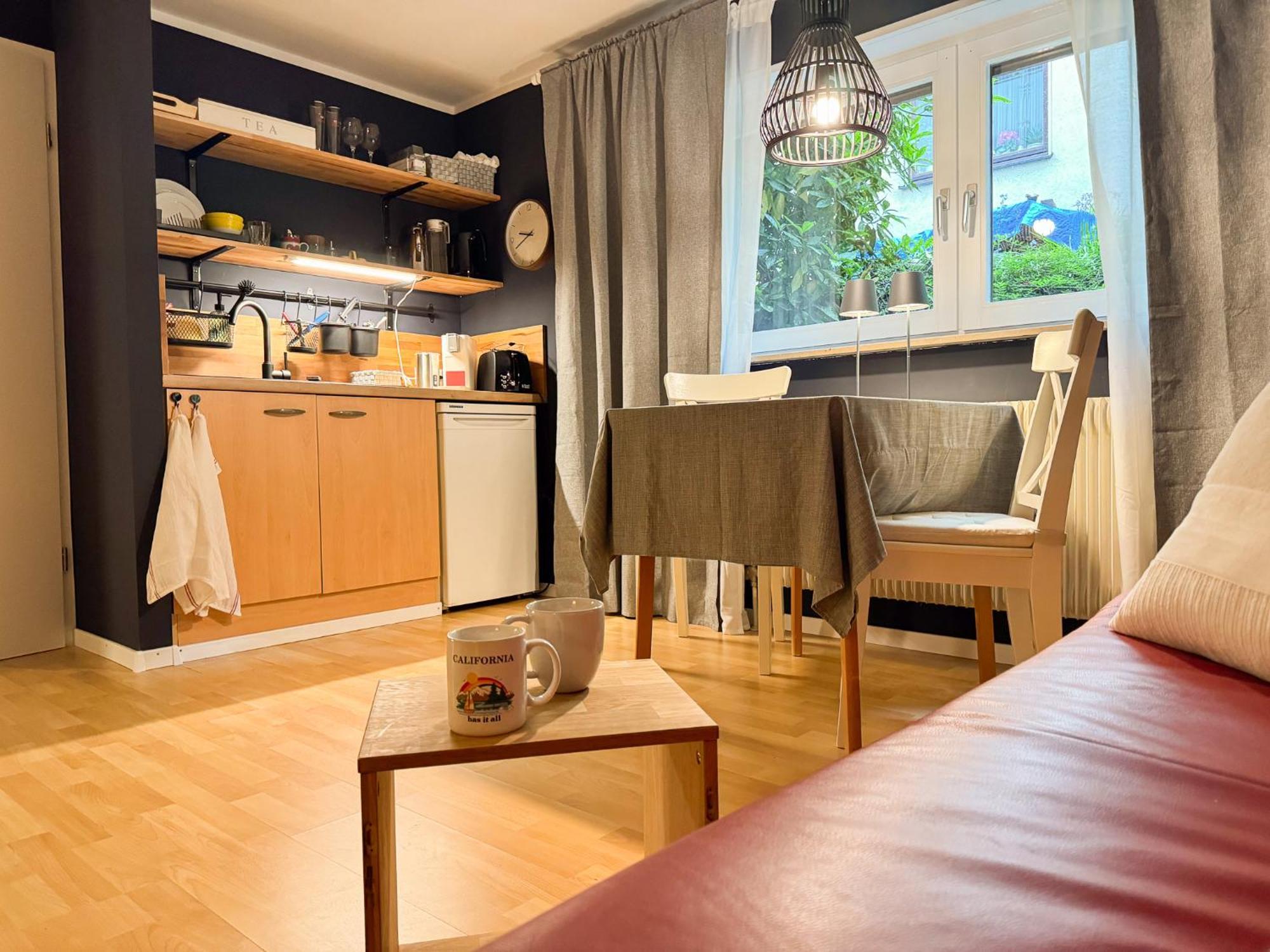 Apartment Parkplatz Garten Rad-Garage Freiburg im Breisgau Eksteriør billede